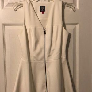 Vince Camuto off white dress